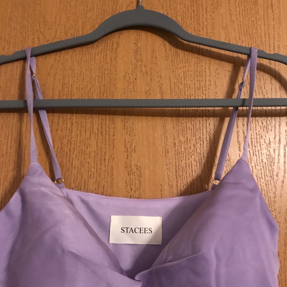 Violet Spring Dress - Picture 3 of 5